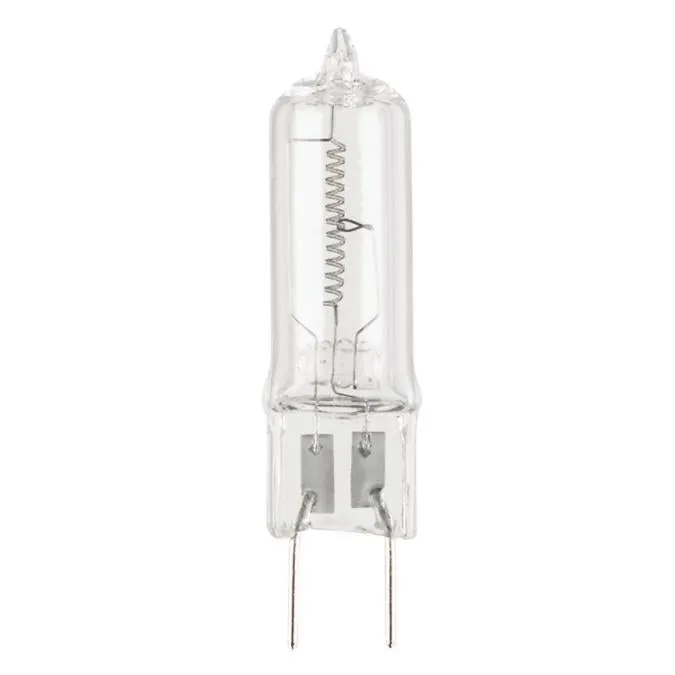 100 Watt T4 JC Halogen Clear GY8.6 Base, 120 Volt, Card