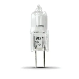 10W Warm White (3000K) G4Base T3 Halogen Light Bulb