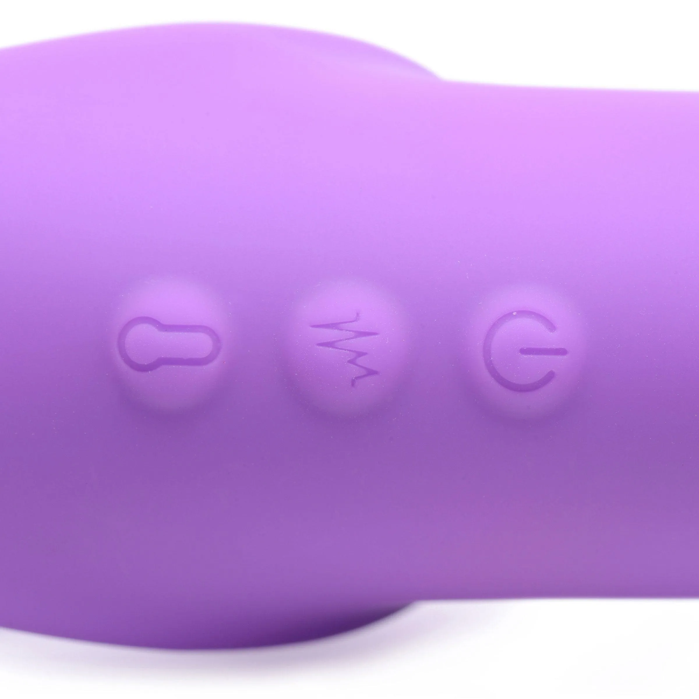 10x Ergo- Fit G-Pulse Inflatable and Vibrating  Strapless Strap- on - Purple