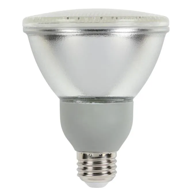 15 Watt PAR30 CFL  Glass Reflector Warm White E26 (Medium) Base, Box