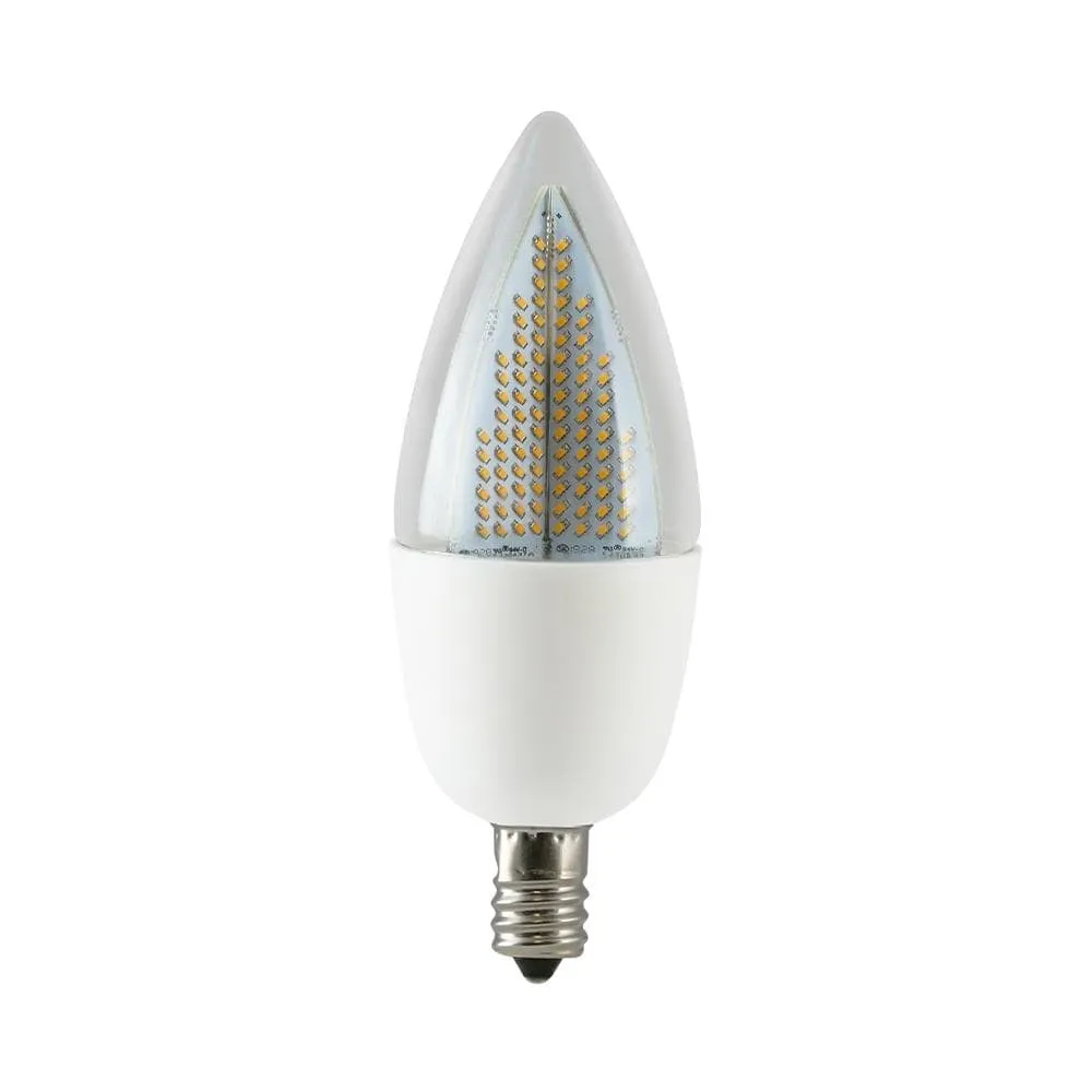 1W CA9.5 Non-Dimmable LED Bulb - 120 Degree Beam - E12 base - 80 Lm - 1800K CCT