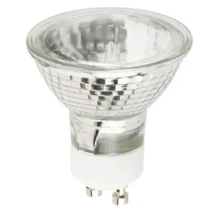 35 Watt MR16 Halogen Flood Clear Lens GU10 Base, 120 Volt, Card