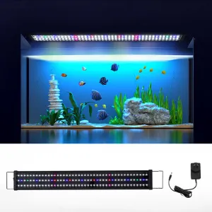 5-Color LED Aquarium Light, Adjustable Brackets, i.Pet