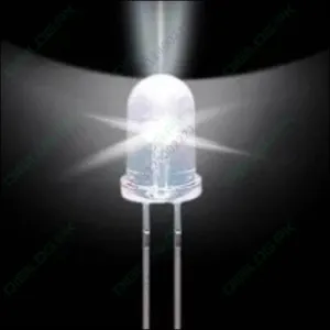 5mm White Led Light Bulb