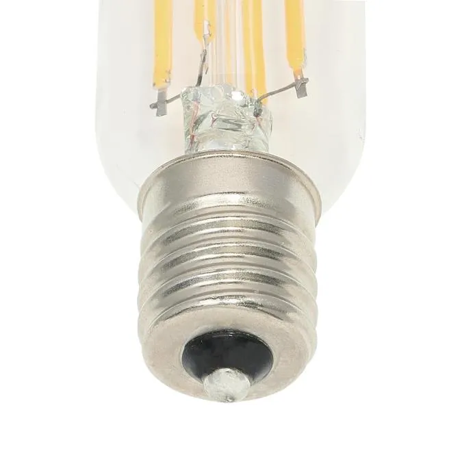 5W T8 Filament LED Dimmable Clear 2700K E17 (Intermediate) Base