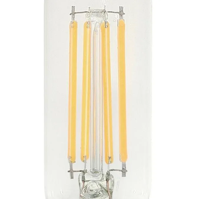 5W T8 Filament LED Dimmable Clear 2700K E17 (Intermediate) Base