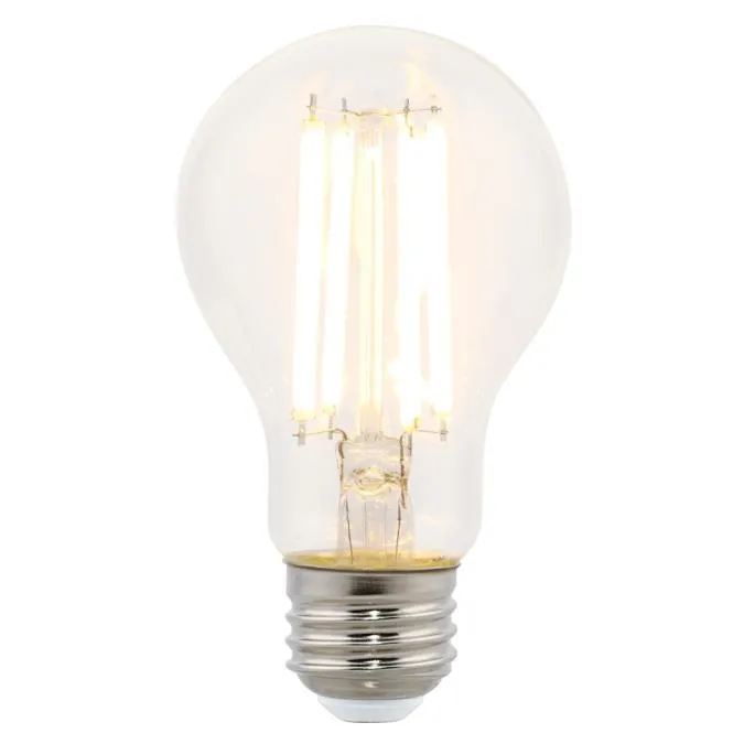 A19 10-Watt (100-Watt Equivalent) Medium Base Clear Dimmable Filament LED Lamp