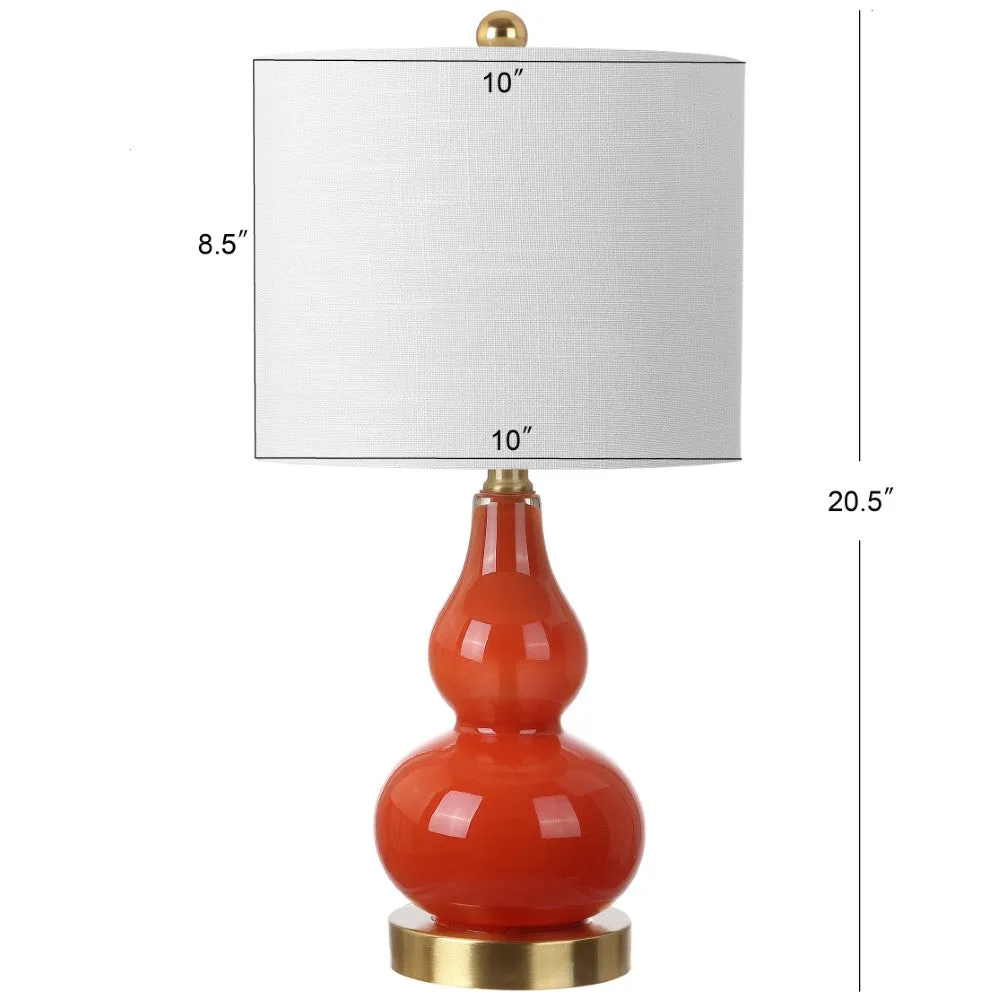 Aliza 20.5" Mini Glass LED Table Lamp