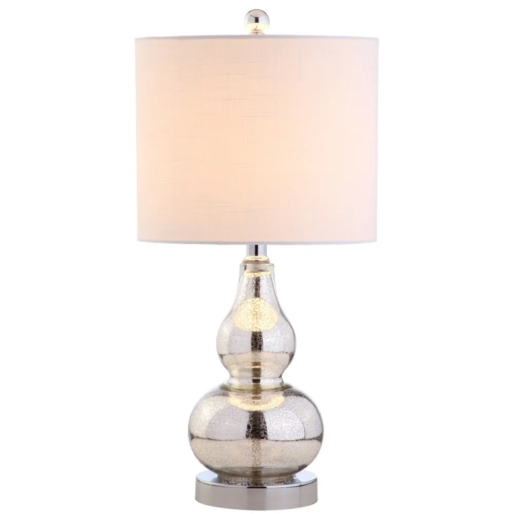 Aliza 20.5" Mini Glass LED Table Lamp