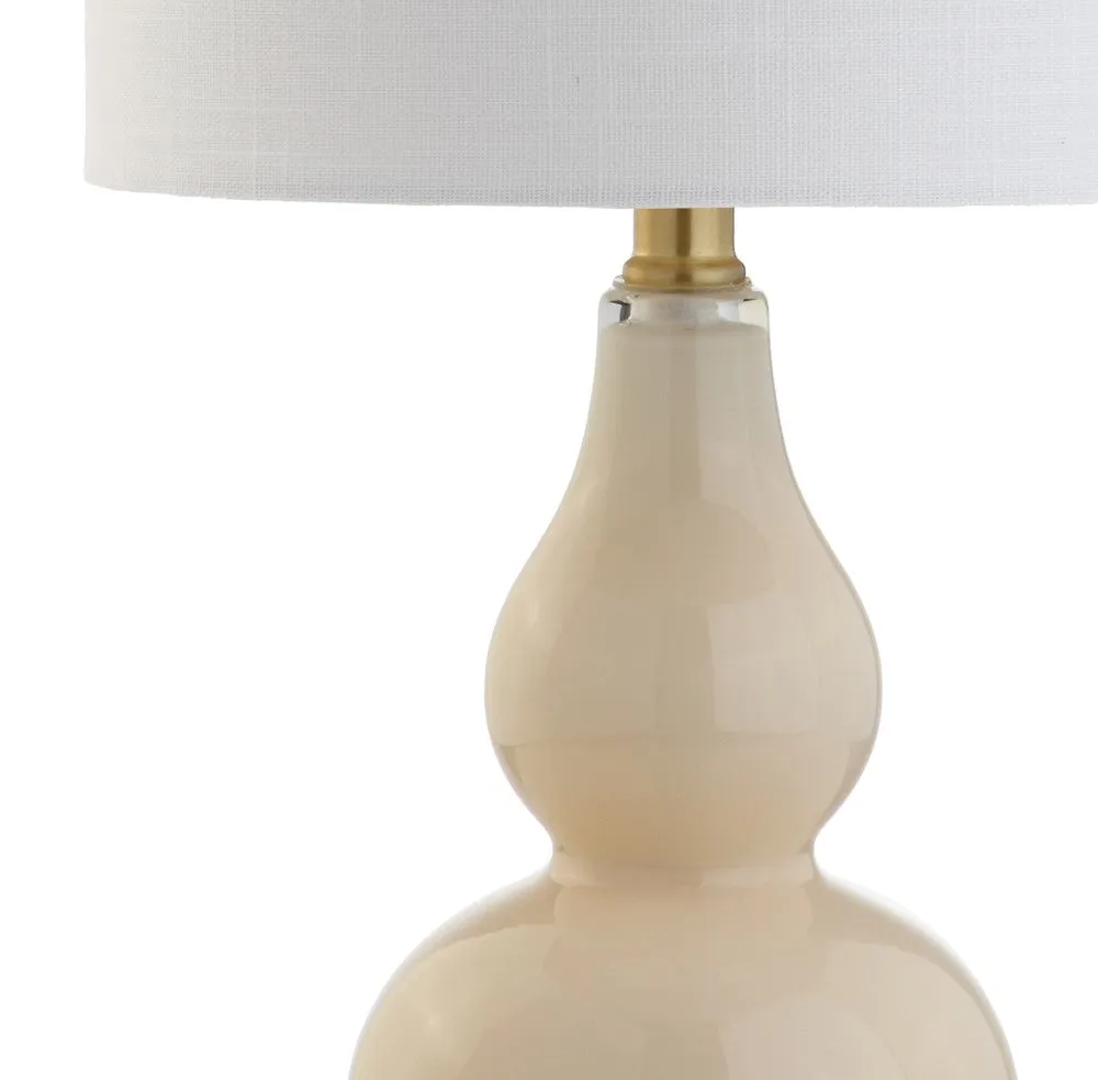 Aliza 20.5" Mini Glass LED Table Lamp