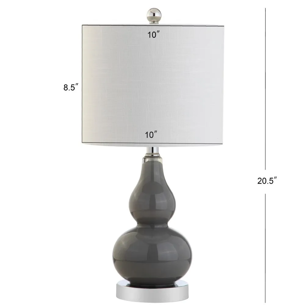 Aliza 20.5" Mini Glass LED Table Lamp