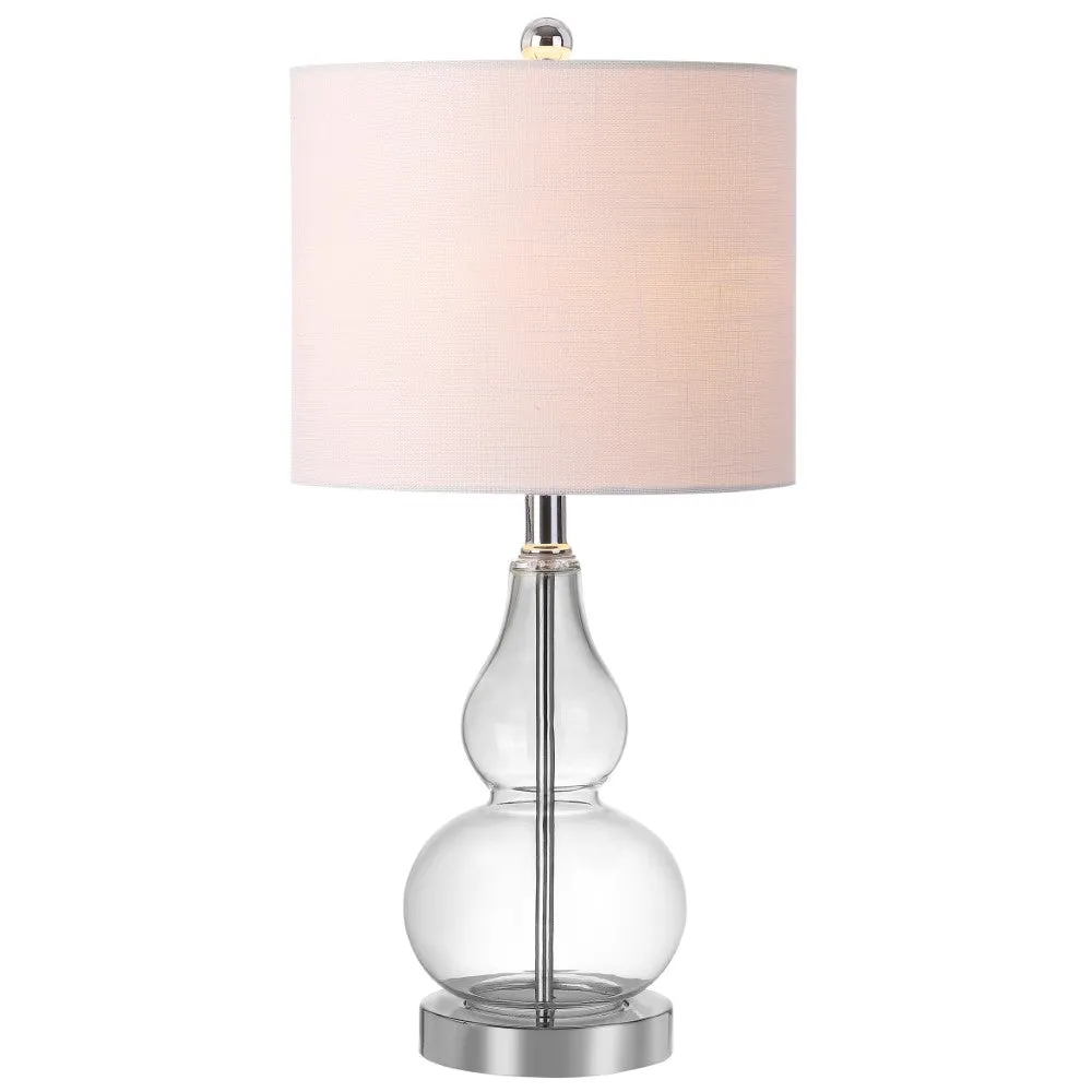 Aliza 20.5" Mini Glass LED Table Lamp