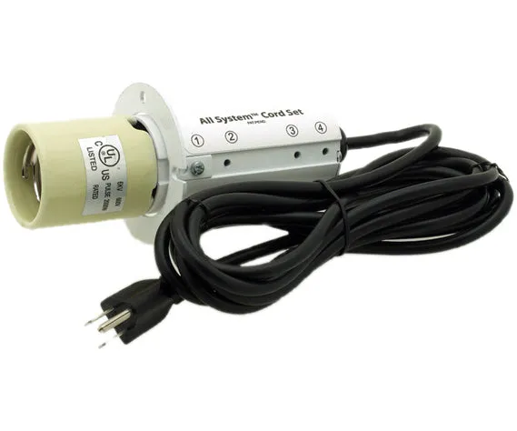 All System Cord Set - w/15' 120V Power Cord