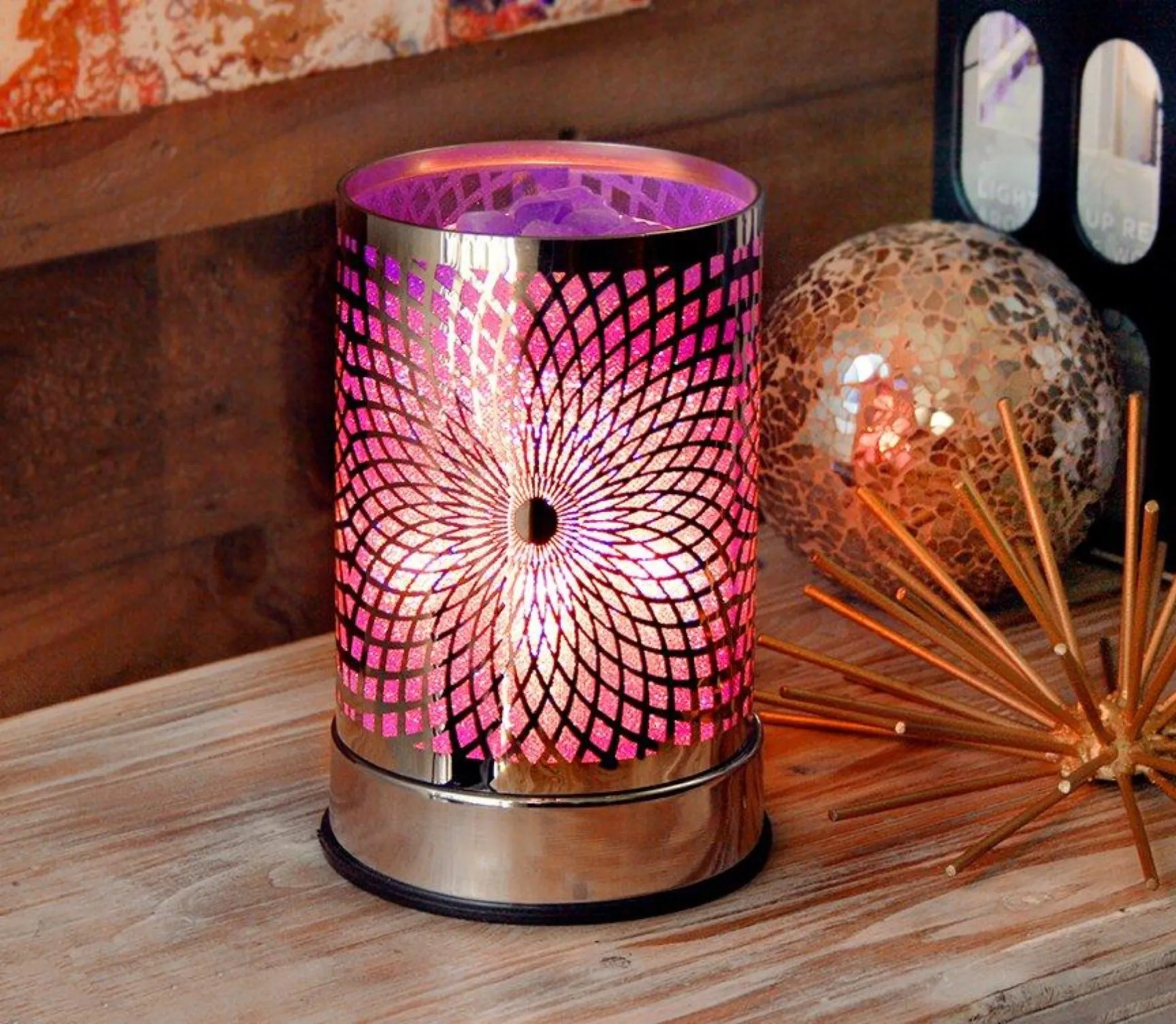 Amethyst Dahlia Fragrance Touch Lantern Warmer