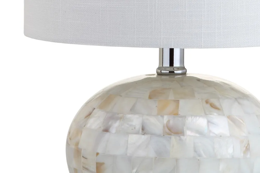 Asher 16" Seashell LED Table Lamp