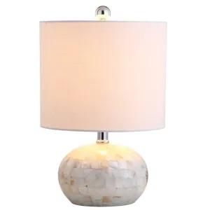 Asher 16" Seashell LED Table Lamp