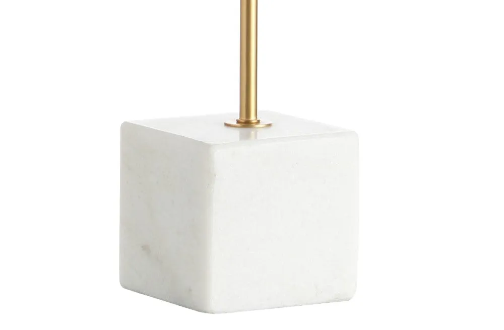 Avianna 25" Marble/Brass LED Table Lamp