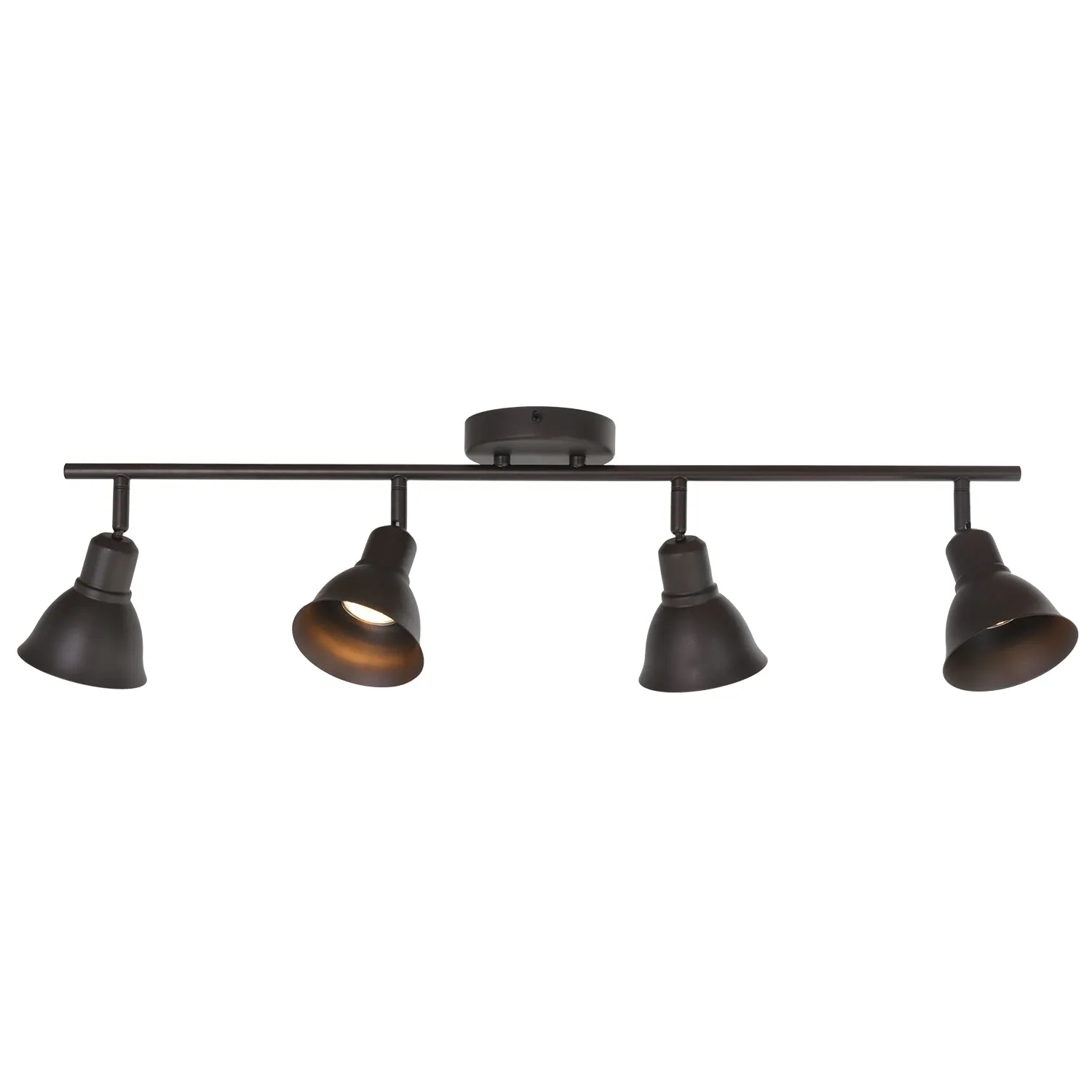 BONLICHT 4-Light Track Lighting Fixtures Ceiling Oil Rubbed Bronze Finished