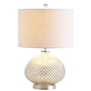 Bruno 22.5" LED Glass Table Lamp