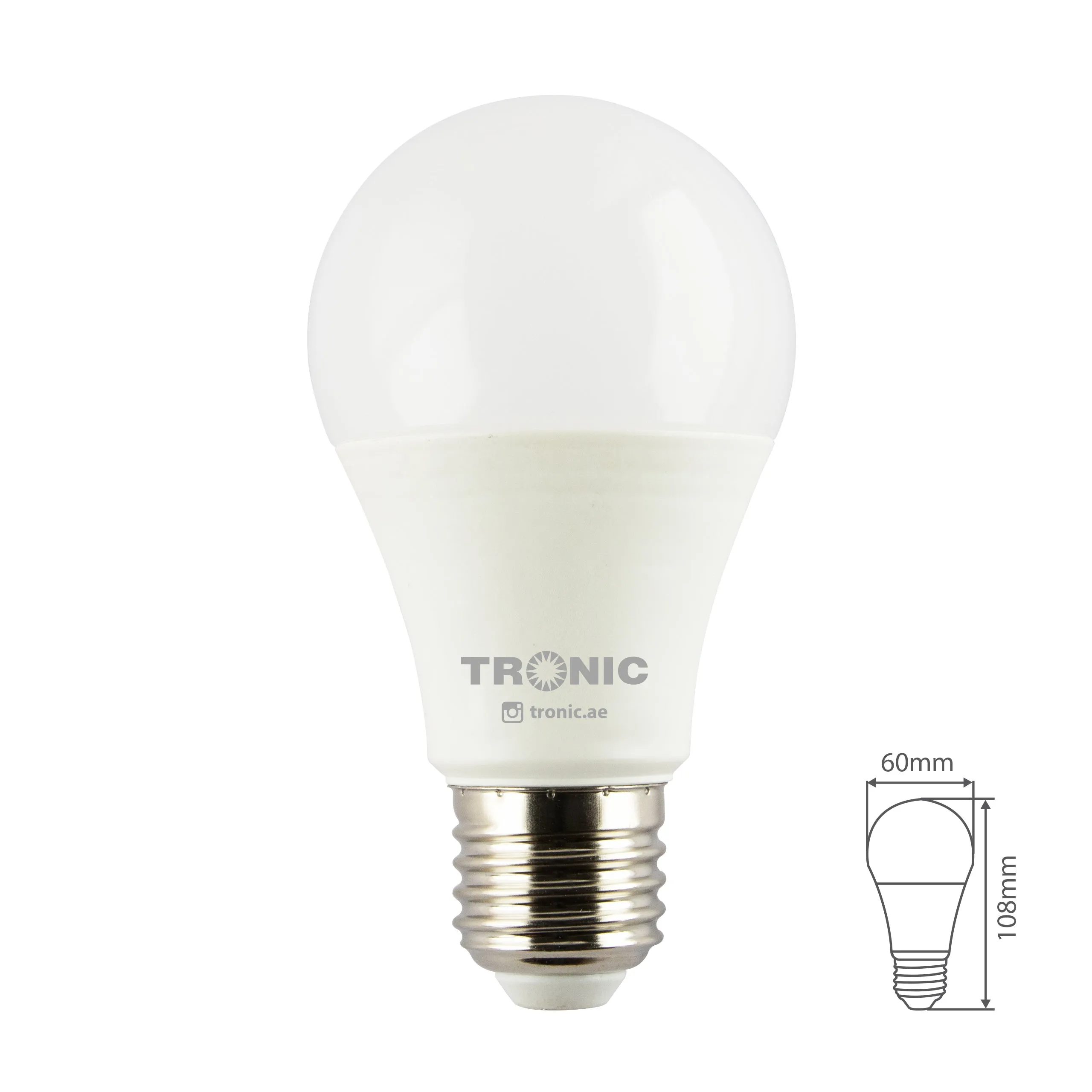 Bulb LED 9 Watts Warm White E27 (Screw)