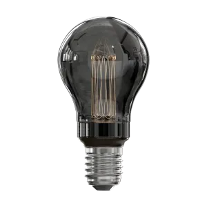 Calex Crown Series Filament LED Lamp - E27 - A60 - Titanium - 3.5W - Dimmable