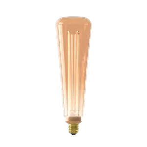 Calex Royal Kinna Bulb - E27 - Filament - Gold - Warm White Light - 3.5W