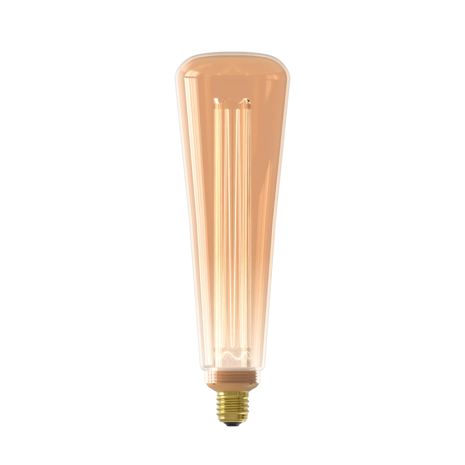 Calex Royal Kinna Bulb - E27 - Filament - Gold - Warm White Light - 3.5W