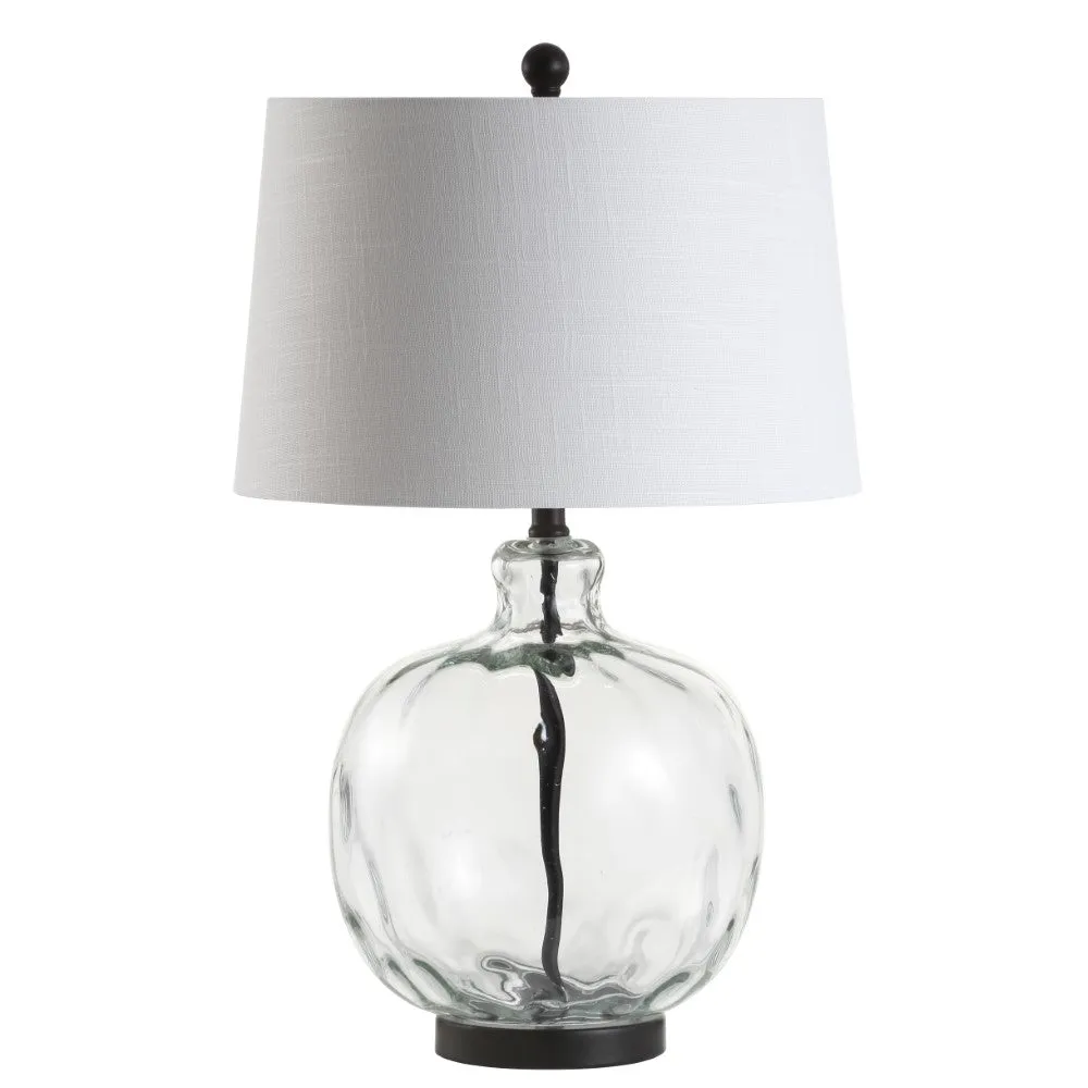 Cardinal 26.5" Glass/Metal LED Table Lamp