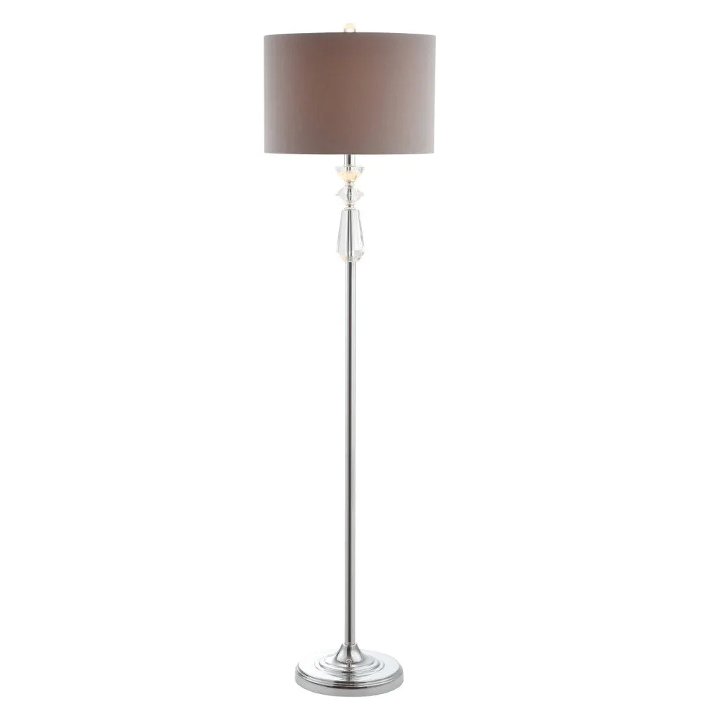 Carmelo 59.5" Crystal / Metal LED Floor Lamp