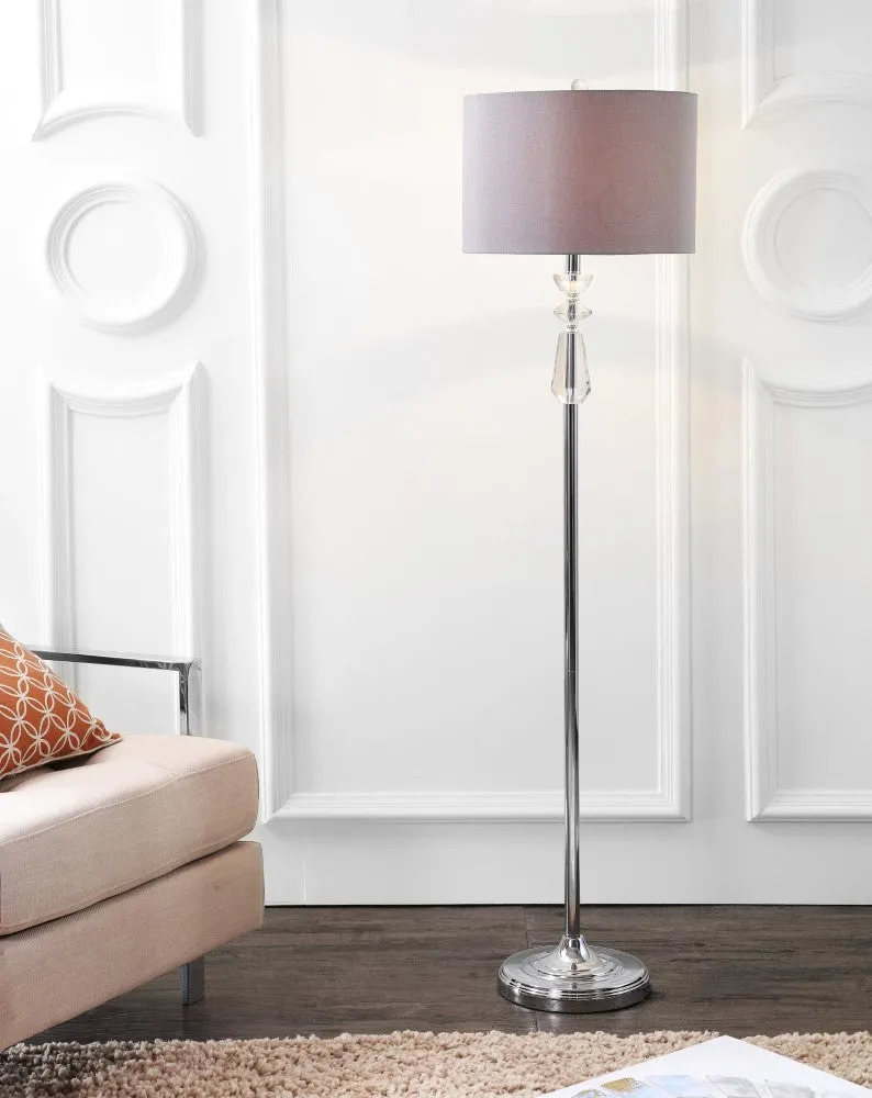 Carmelo 59.5" Crystal / Metal LED Floor Lamp