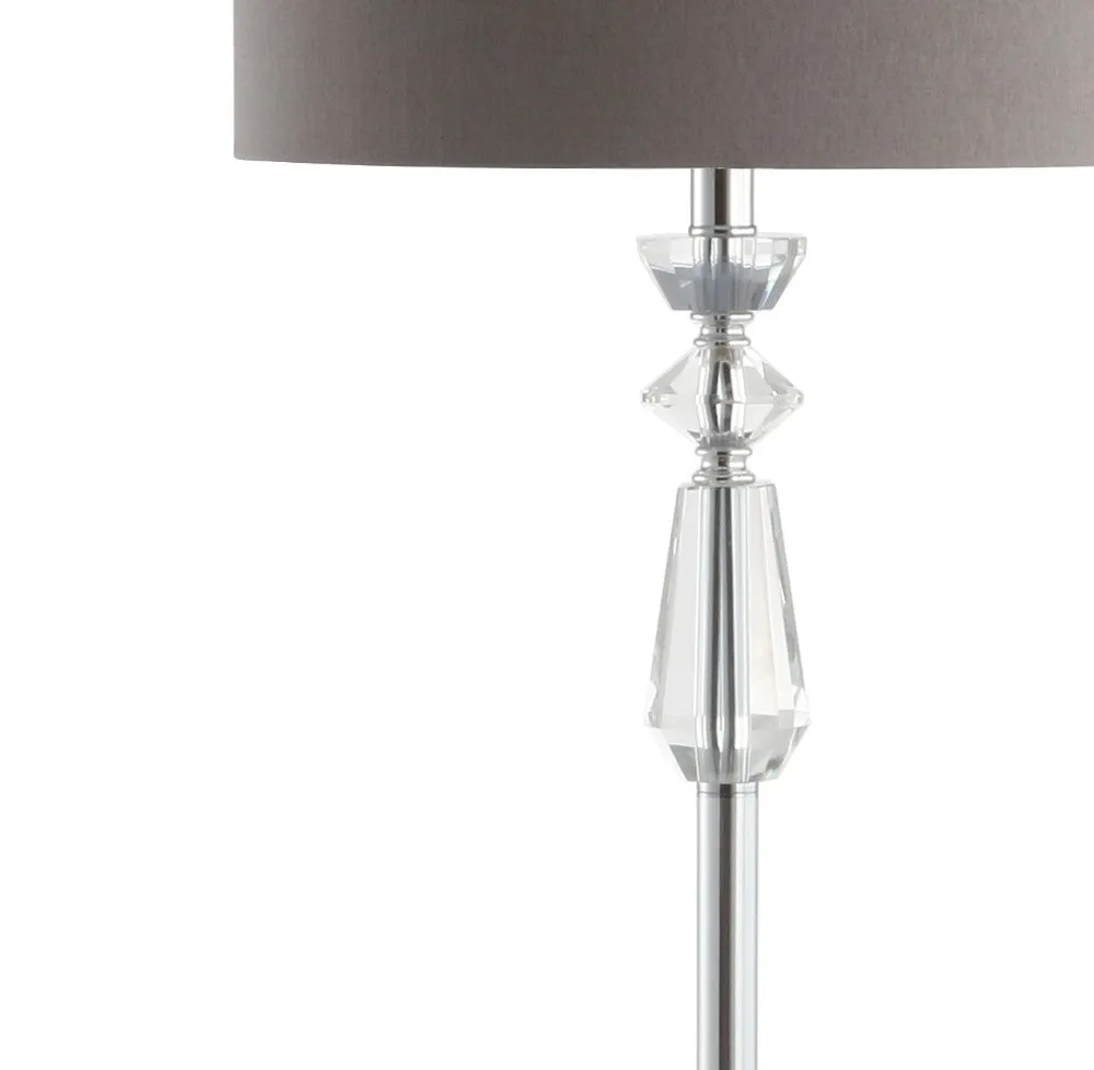 Carmelo 59.5" Crystal / Metal LED Floor Lamp