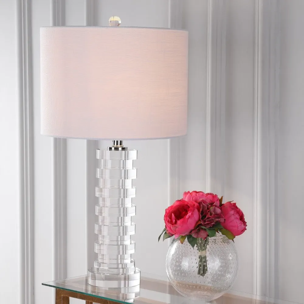 Carmen 25" Crystal LED Table Lamp