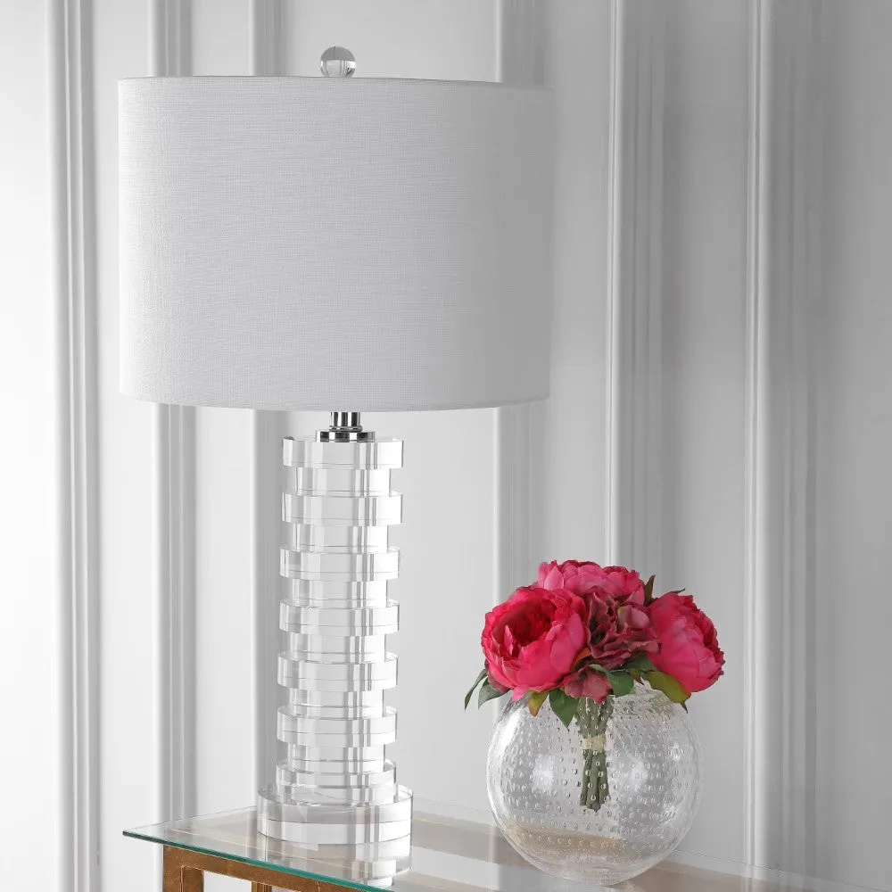 Carmen 25" Crystal LED Table Lamp