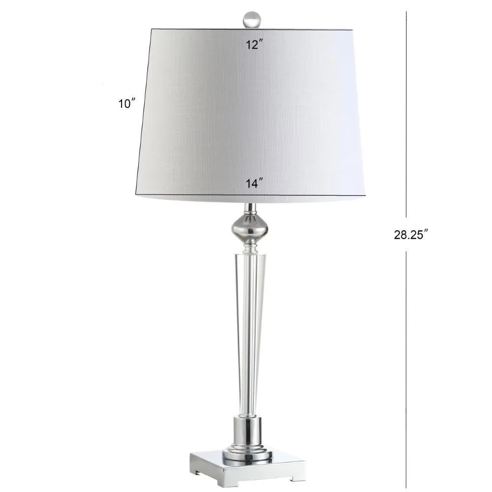 Casey 28.25" Crystal LED Table Lamp