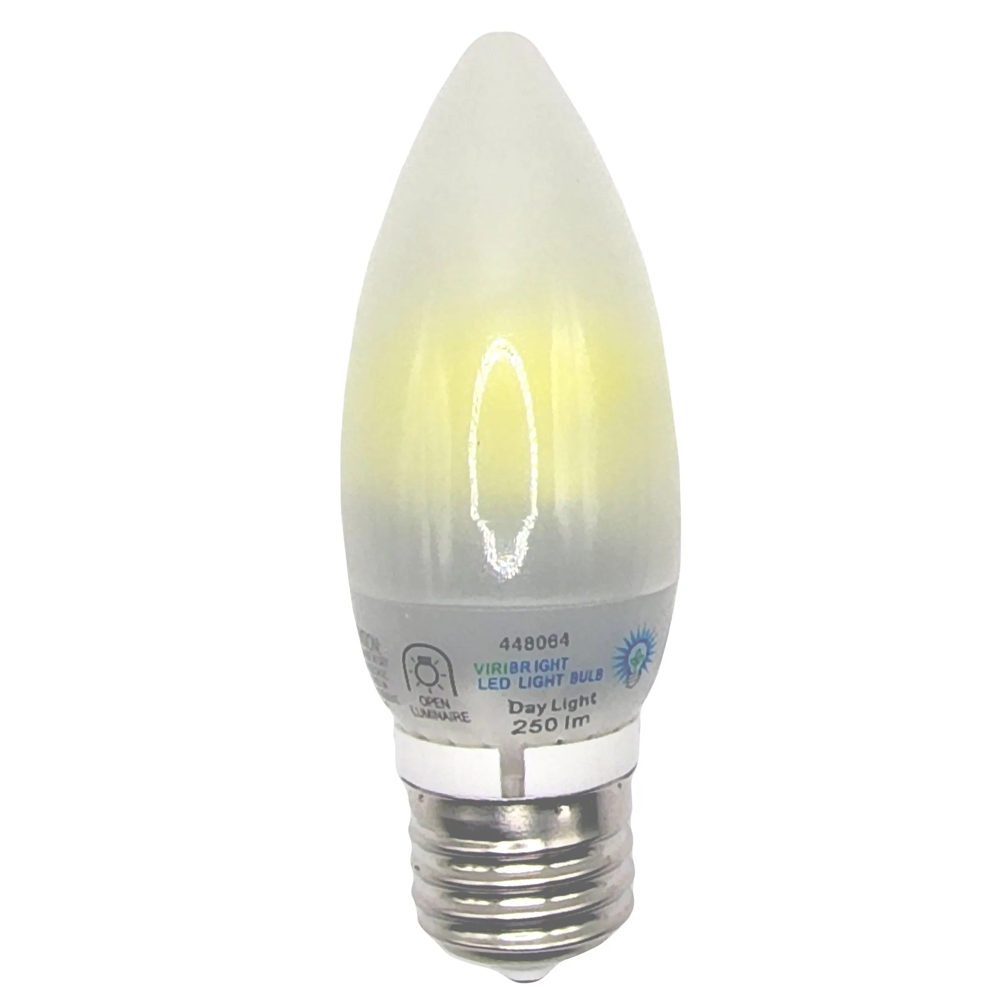 Chandelier 25-Watt Equivalent B11 E26 Frosted LED Light Bulb