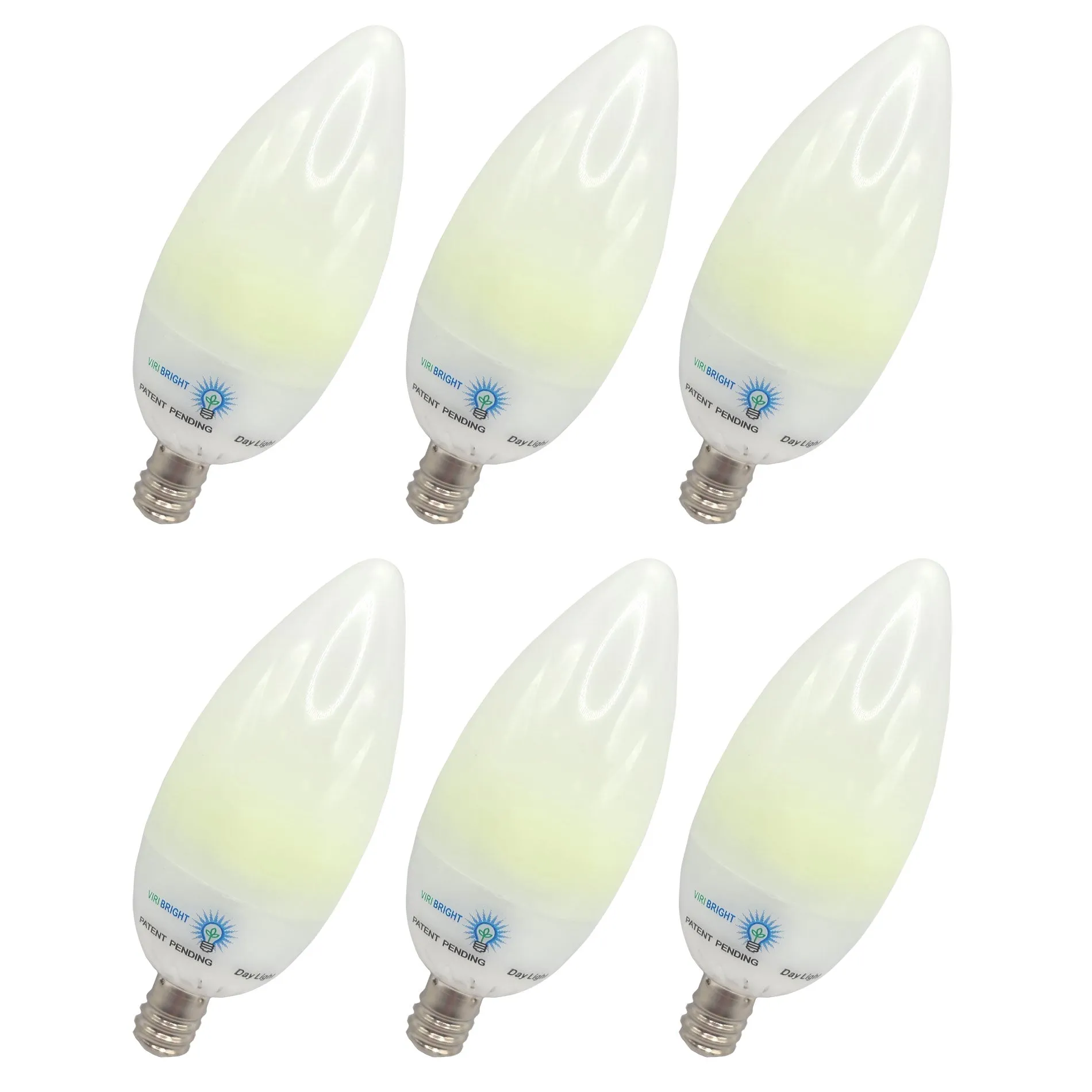 Chandelier Candelabra 22-Watt EQ B11 E12 Frosted LED Light Bulb