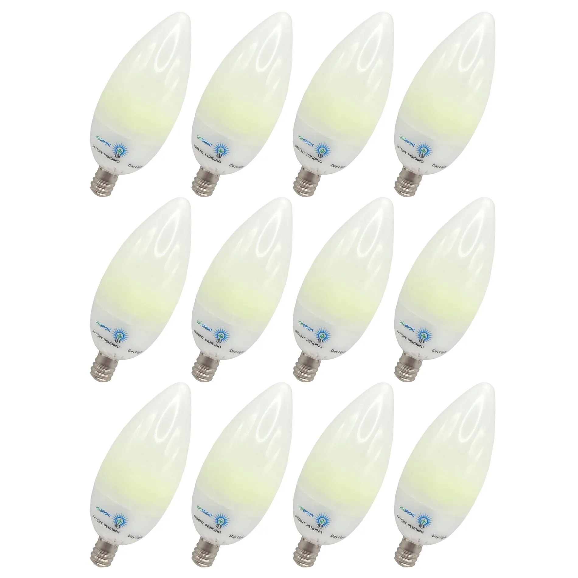 Chandelier Candelabra 22-Watt EQ B11 E12 Frosted LED Light Bulb