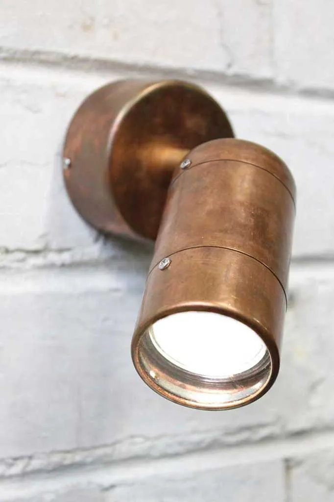 Copper Pipe Adjustable Spotlight