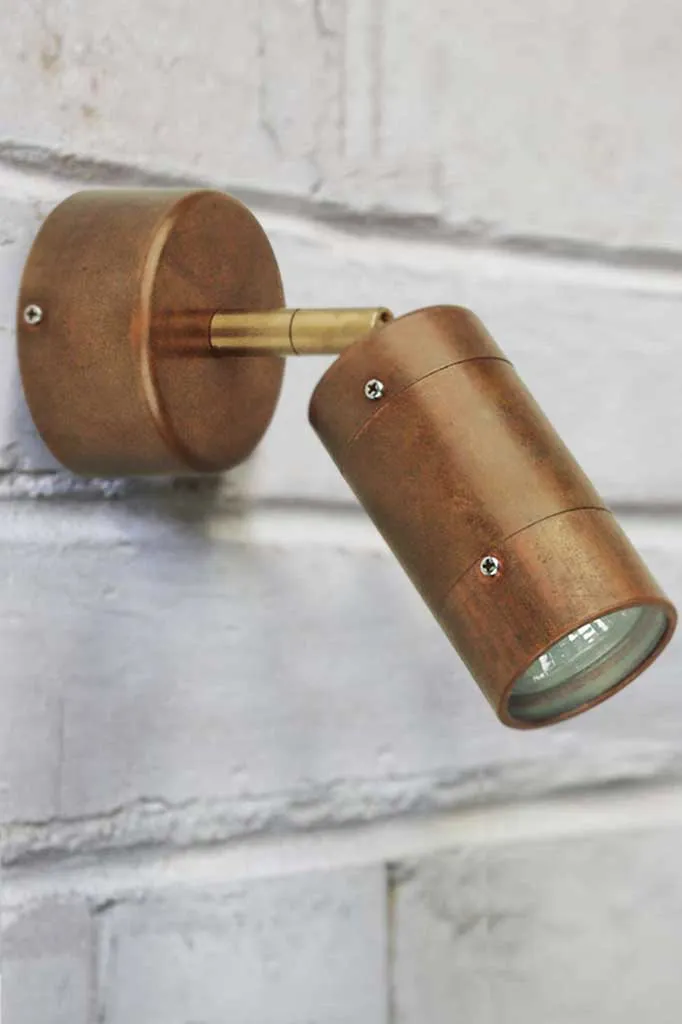 Copper Pipe Adjustable Spotlight