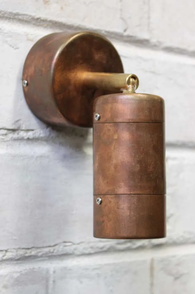 Copper Pipe Adjustable Spotlight