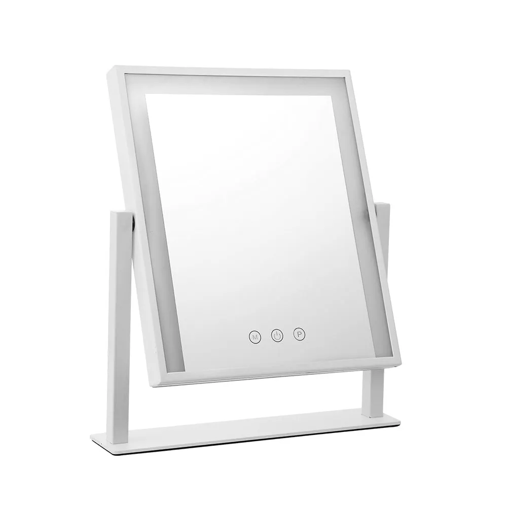 Dimmable LED Hollywood Vanity Mirror 30x40cm 360° Rotation - Embellir