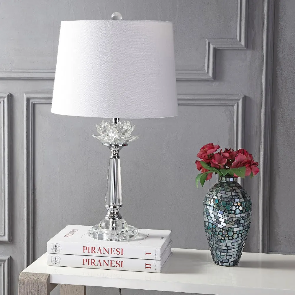 Emmet 24.5" Crystal LED Table Lamp