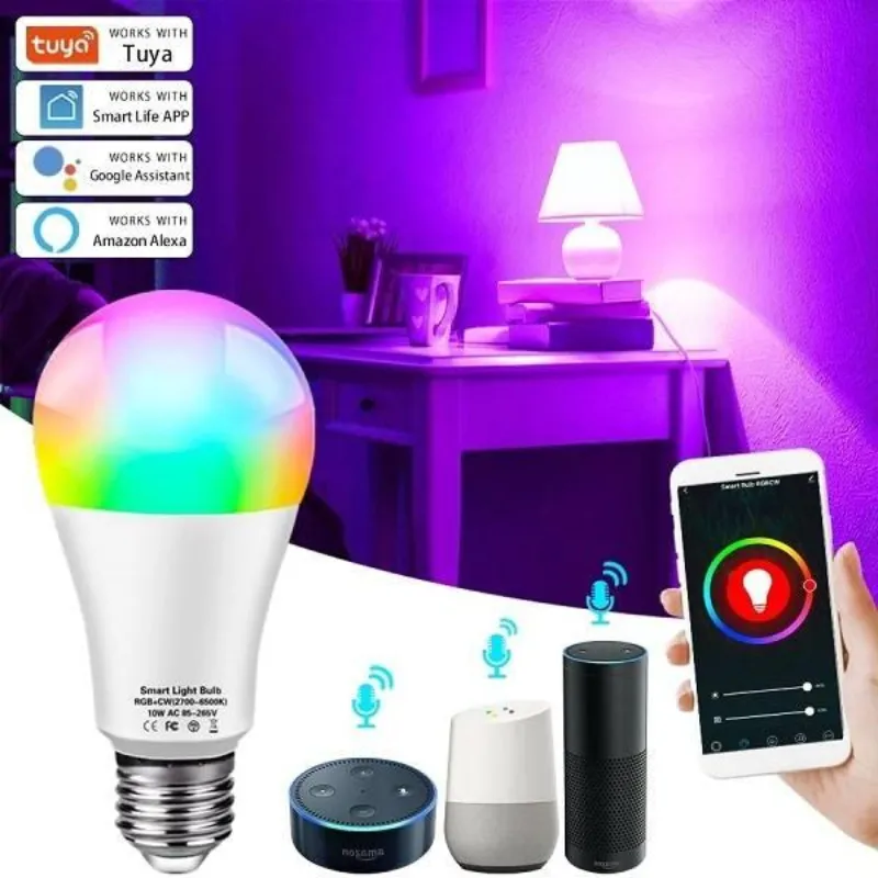 FBT-M-WB Smart 9W RGB Dimmable Bulb Wi-Fi Smart LED Bulb