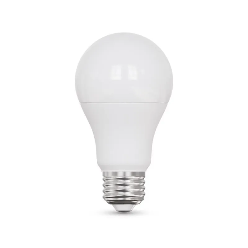 Feit A19 E26 (Medium) Smart-Enabled LED Bulb Adjustable White 60 Watt Equivalence 3 pk