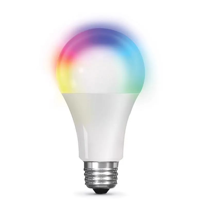 Feit Smart Home A21 E26 (Medium) Smart-Enabled LED Bulb Color Changing 100 Watt Equivalence 1 pk