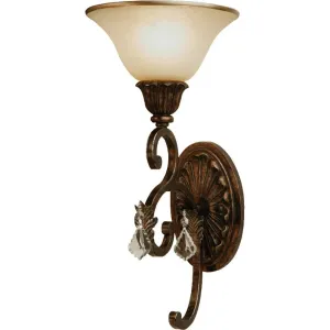 Florence Wall Light in Multi Tone Bronze