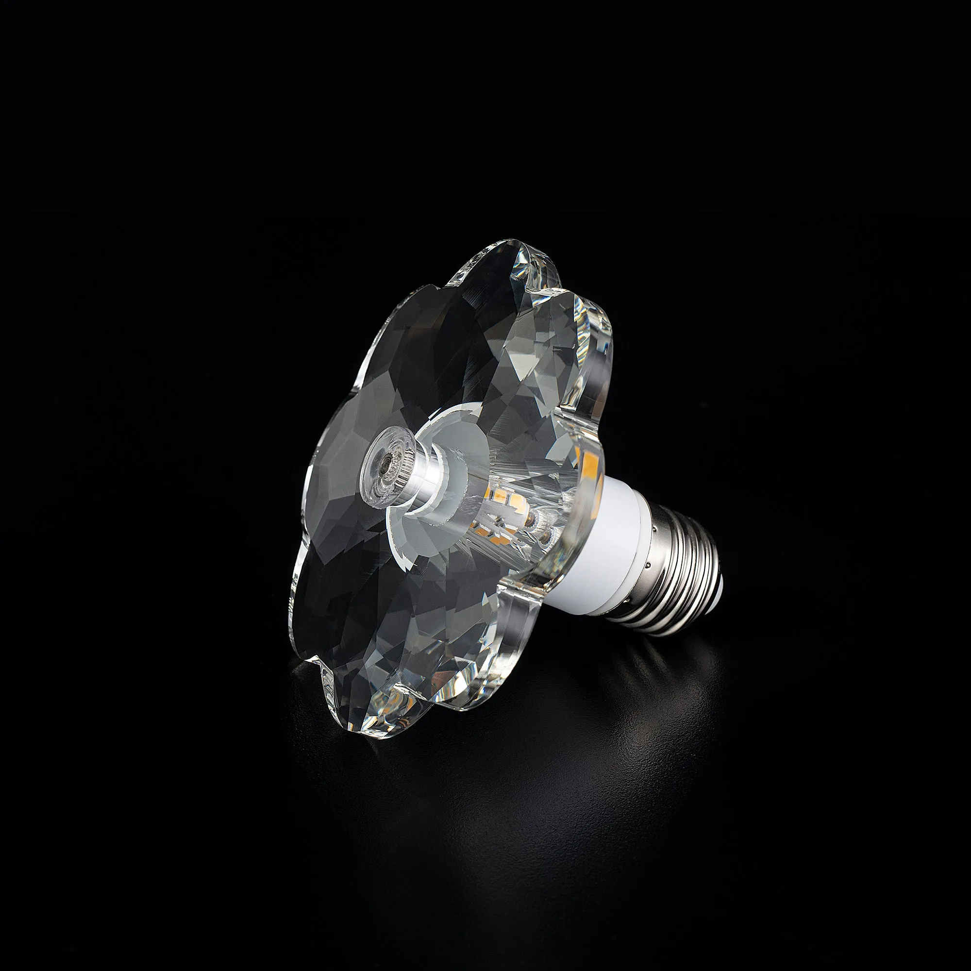 FLOWER DIAMOND Crystal LED Light Bulb - Large