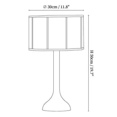 Hakka Table Lamp