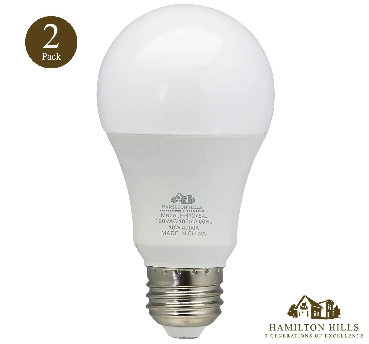 Hamilton Hills Garage Door LED Bulbs | Replacement Lights for Opener Damp Weather