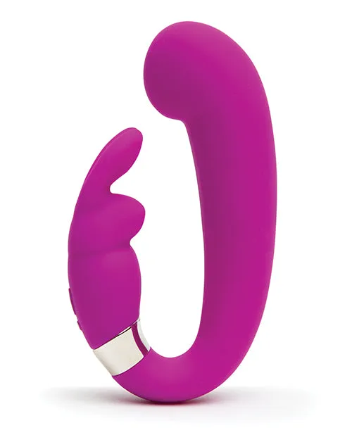 Happy Rabbit G-spot Clitoral Curve Vibrator Purple